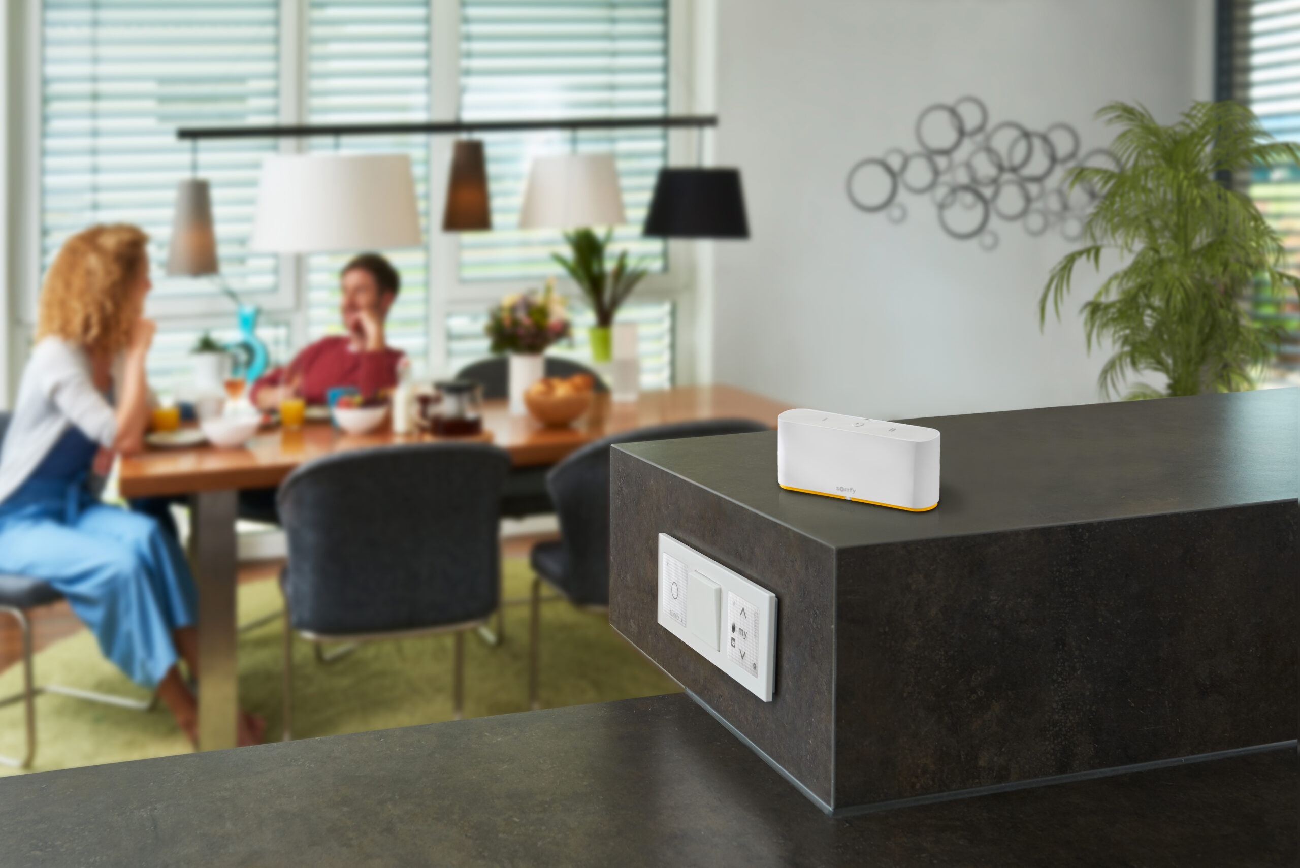 Der Wohnkomfort bei der Anwendung von Smart Home ist eine neue Art des Wohnens. Wie zum Beispiel mit Smart Home System TaHoma von Somfy.