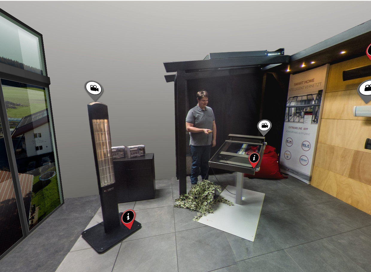 Bildausschnitt aus unserer ExtremeLine 3D Ausstellung