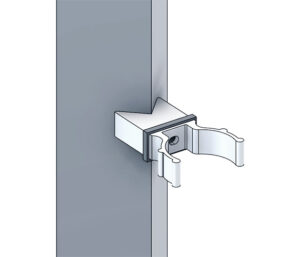 Klammer für rechteckige Profile